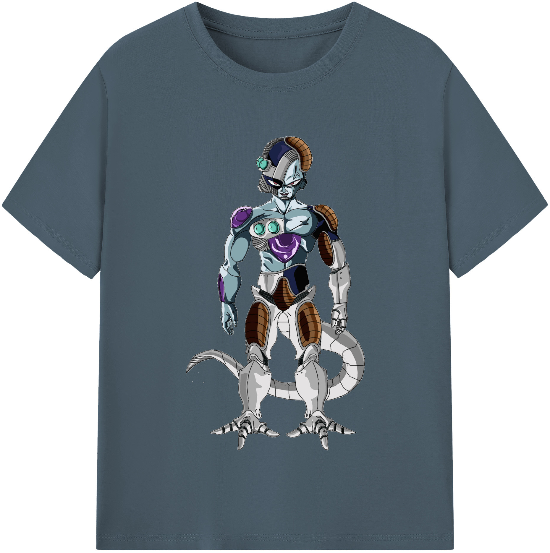 （画像用） ドラゴンボール クウラ DRAGON BALL Cooler Coora 綿100％半袖Tシャツ（フロントプリント）